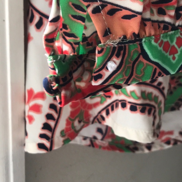 FILTRE PAISLEY COLD SHOULDER ROMPER, large, new with tags! - Picture 6 of 6